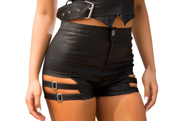 Leather shorts best seller