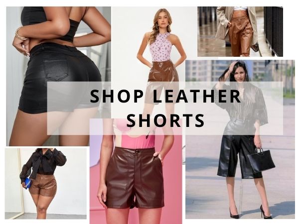 SHOP LEATHER SHORTS VIDEO